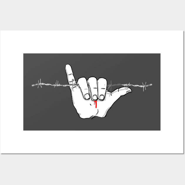 hang loose Wall Art by Mikbulp